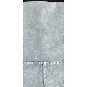 Lululemon Fast Free Tight 25" Nulux in City Grit White Blue Fog Size 8 Pockets